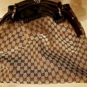GG Horsebit Hobo Bag Purse Great Condition